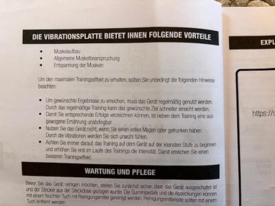 Vibrationsplatte neuwertig