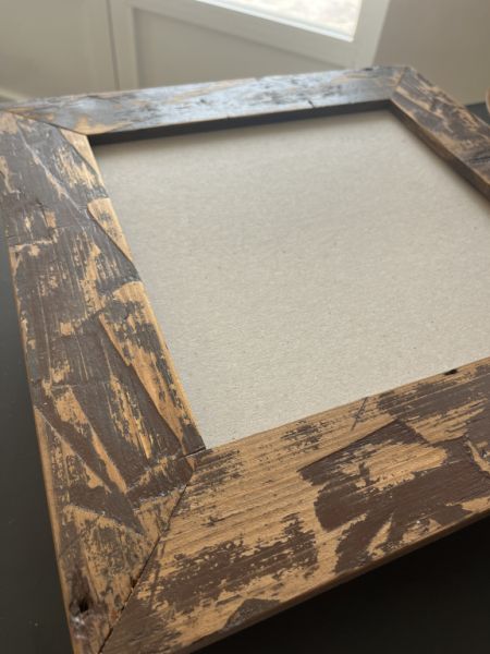 VILLA VATKU Scandinavian Picture Frame 43x43cm Brown