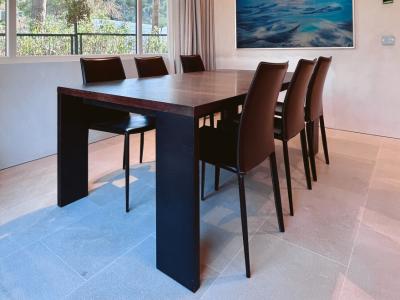 Vintage Esstisch und Stühle