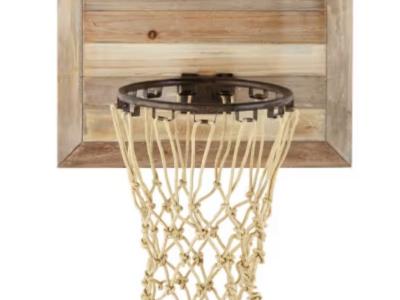Wanddeko Basketballkorb 56x68