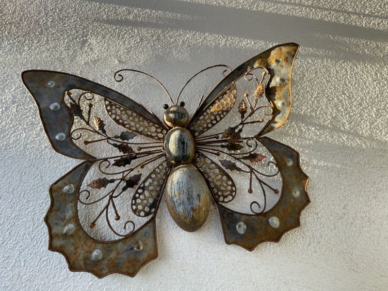 Metal Butterfly Wall Decoration