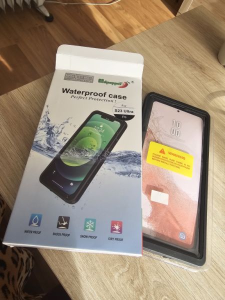 Wasserdichte Handy Hülle passend für Samsung Galaxy S23 Ultra NEU