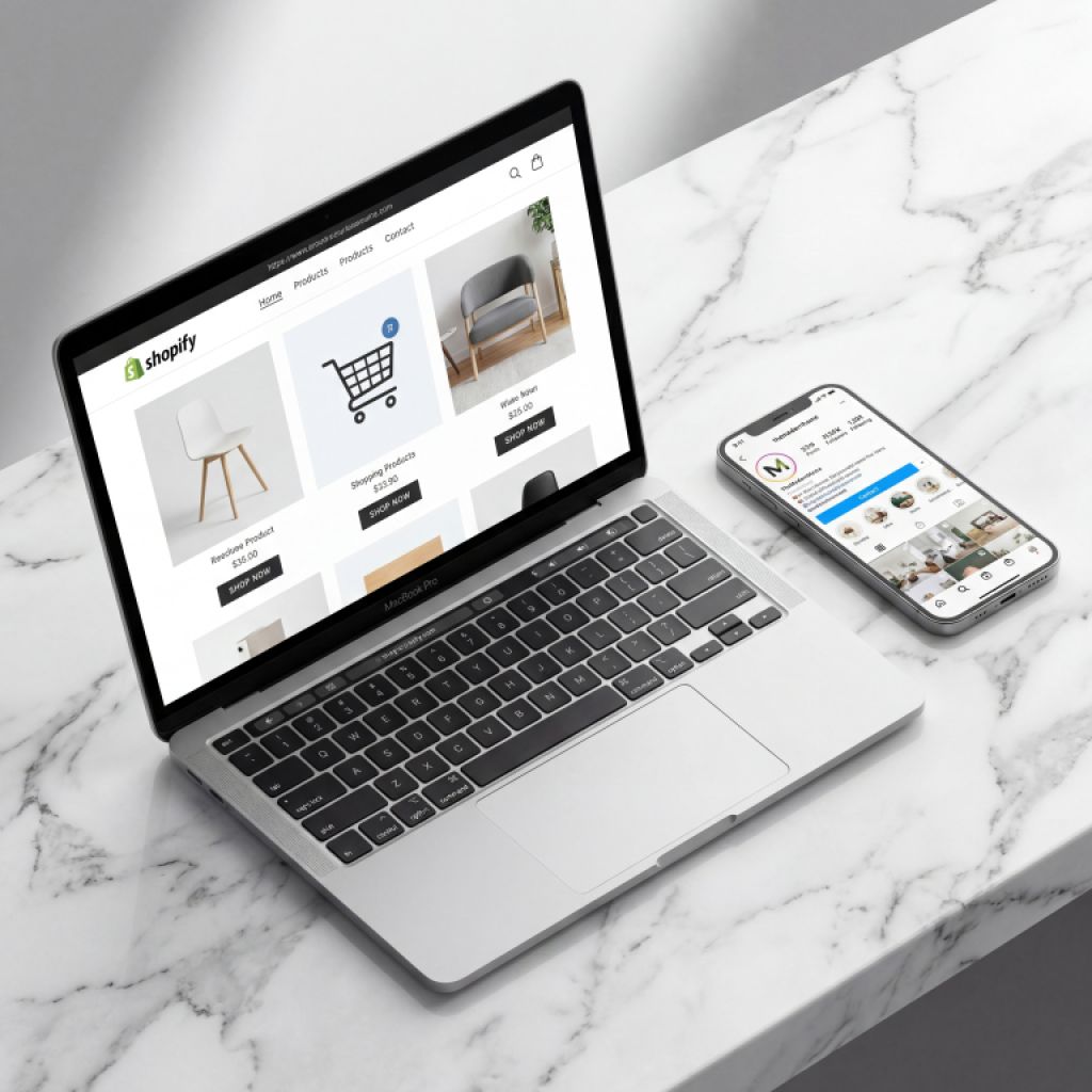 Websites, Shopify & Social Media – fast, professional & project-based