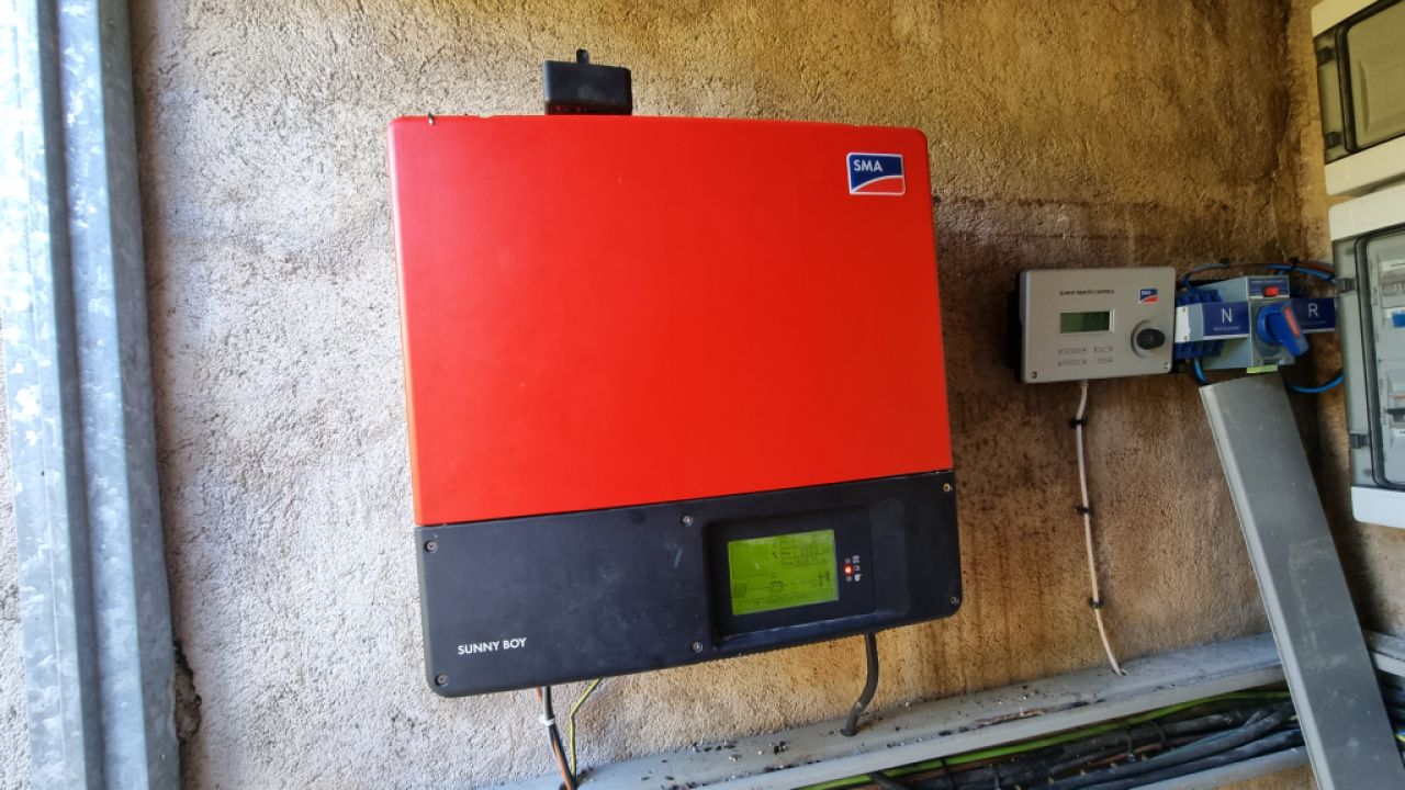 Inverter and charger for solar system