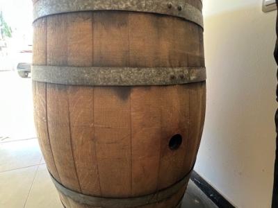 Oak wine barrel