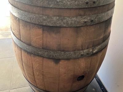 Oak wine barrel