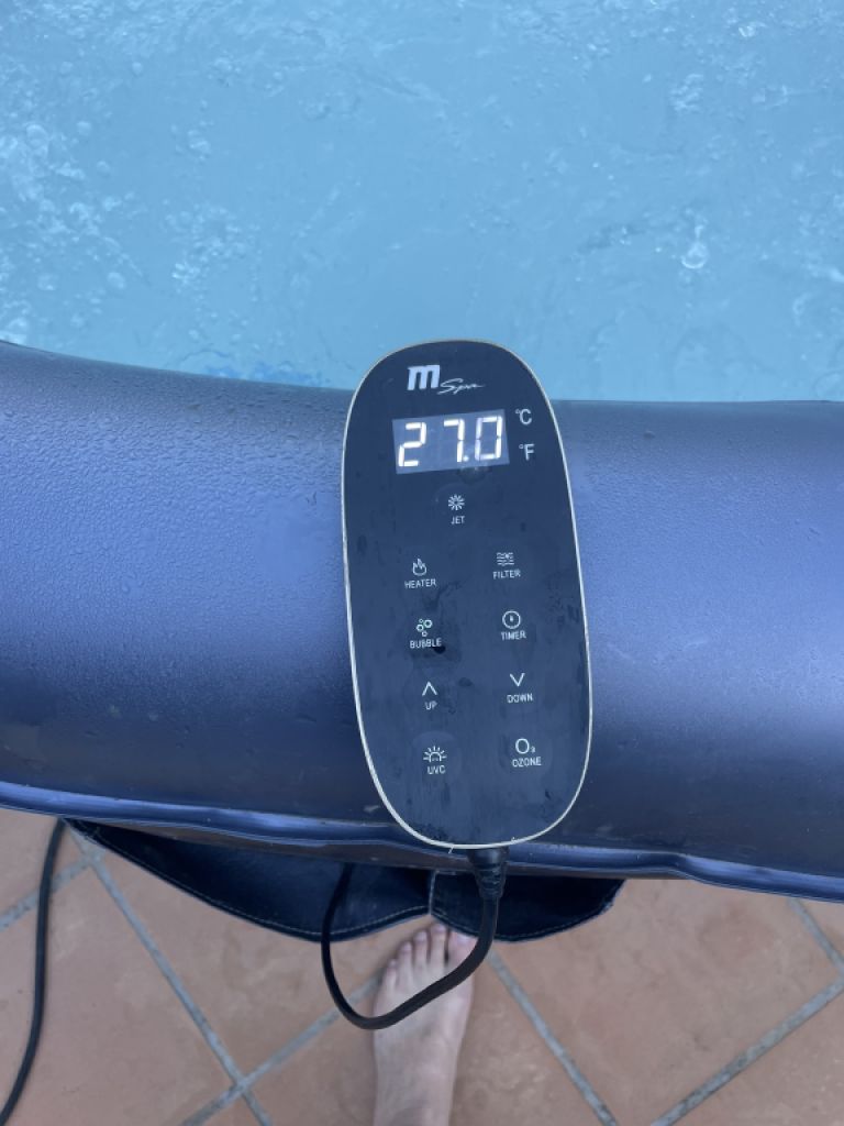 Hot tub, inflatable MSpa Otium, top model