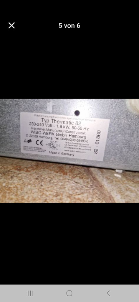 WIBO Thermatic 82 (1,6 kW) – Sanfte & geräuschlose Wärme