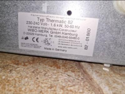 WIBO Thermatic 82 (1,6 kW) – Sanfte & geräuschlose Wärme