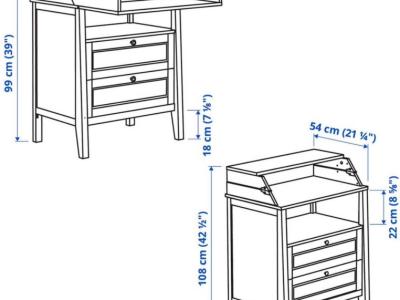 Ikea Sundvik changing table