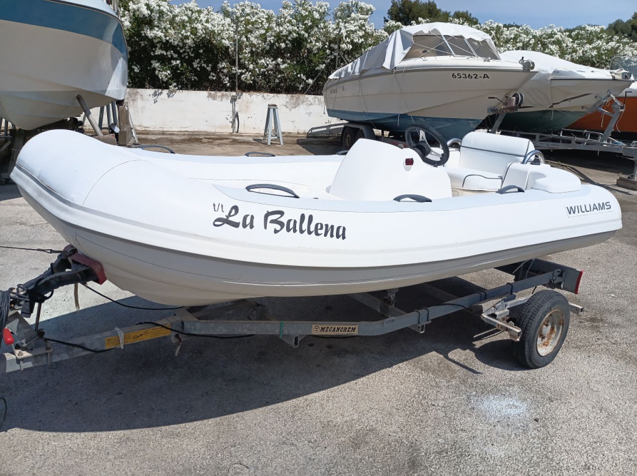 Williams 325 Turbojet Rib Tender Dinghy without Engine
