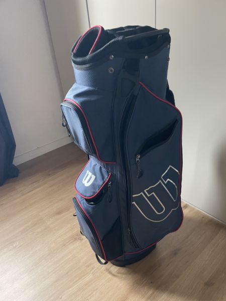 Wilson golf bag in blue