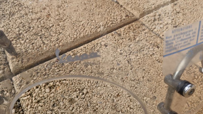 Original Vespa GTS 300 windscreen