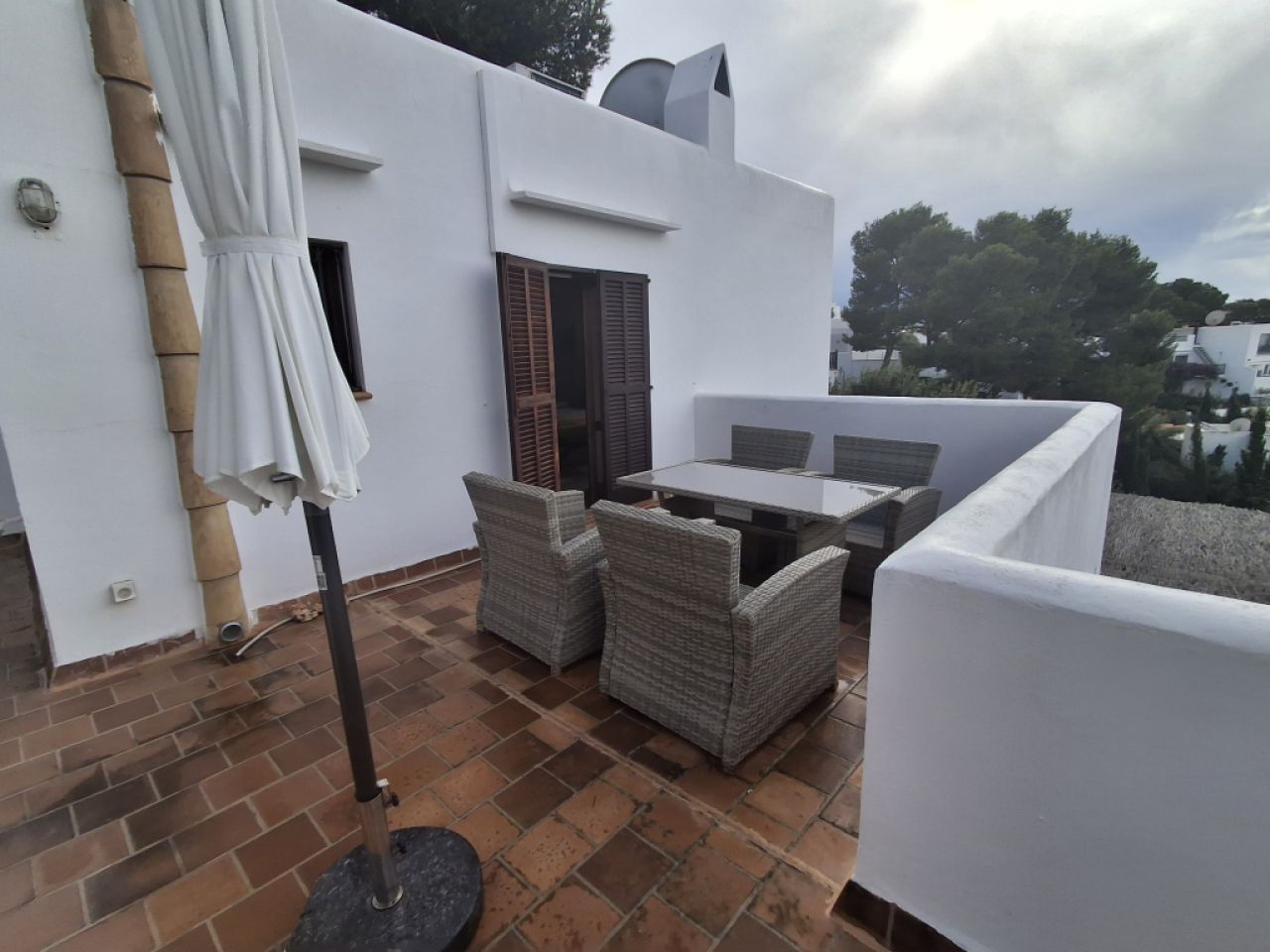 Winter: 2 Etagenchalet mit Ölzentralheizung, Garten und Pool in Cala Dor - Hafennähe -- CH 23 WT