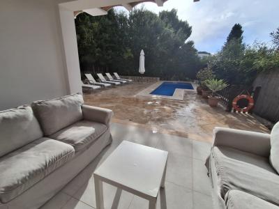 Winter: 2 Etagenchalet mit Ölzentralheizung, Garten und Pool in Cala Dor - Hafennähe -- CH 23 WT