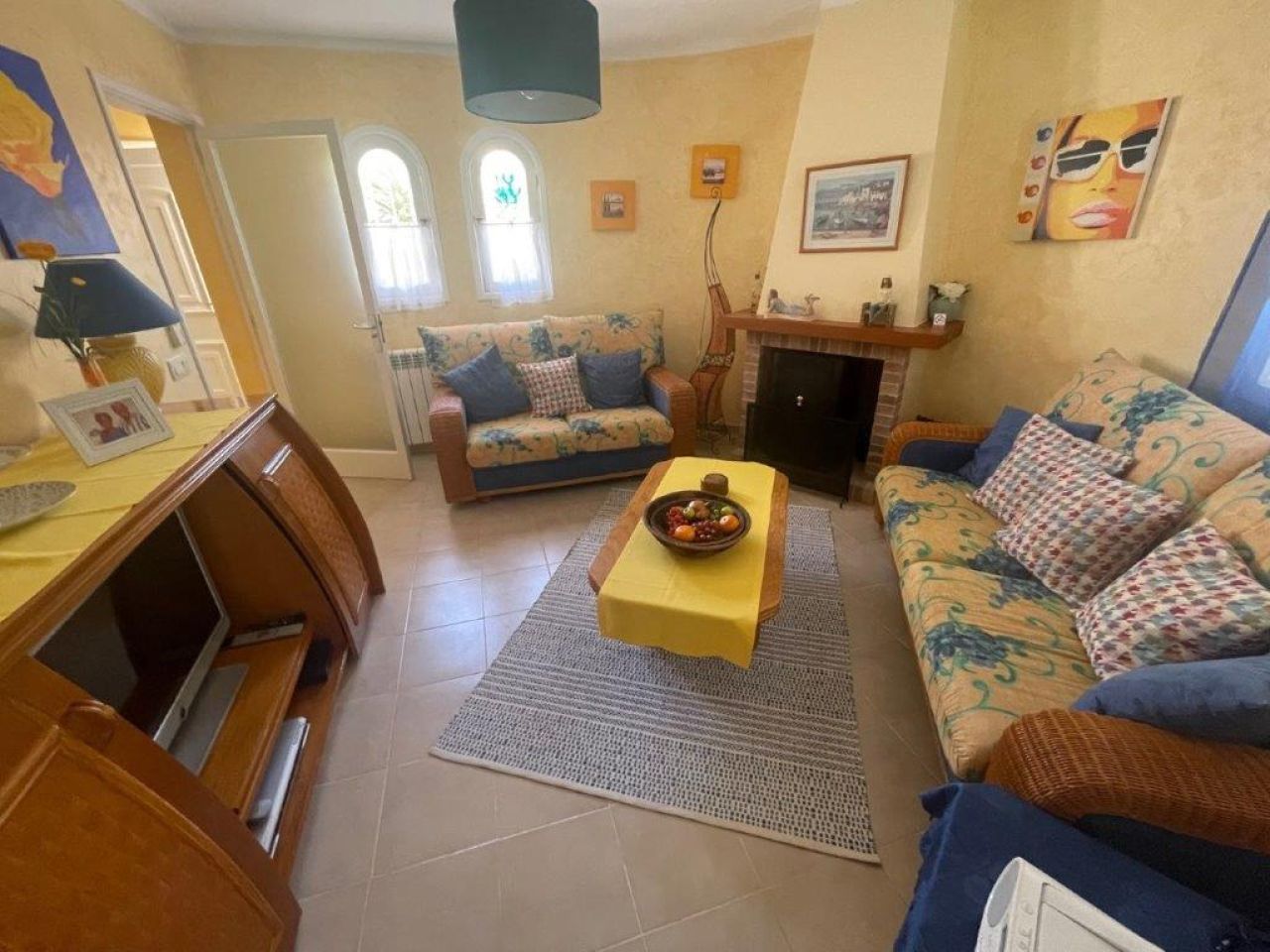 Invierno: Chalet de 2 plantas con calefacción central de gasoil y piscina en Cala Dor -- CH 12 WT