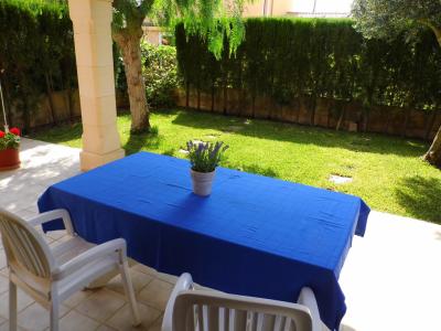 INVIERNO: Chalet de 2 plantas con terrazas y jardín en Sa Ràpita ---