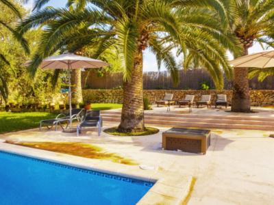 Invierno 27 / 28: Chalet a nivel de suelo con AC y piscina cerca de Es Carritxo -- CH 17 WT