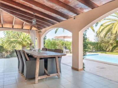 Invierno 27 / 28: Chalet a nivel de suelo con AC y piscina cerca de Es Carritxo -- CH 17 WT