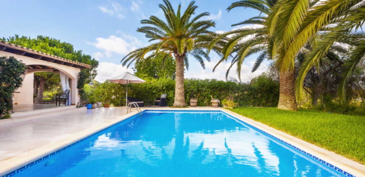 Invierno 27 / 28: Chalet a nivel de suelo con AC y piscina cerca de Es Carritxo -- CH 17 WT