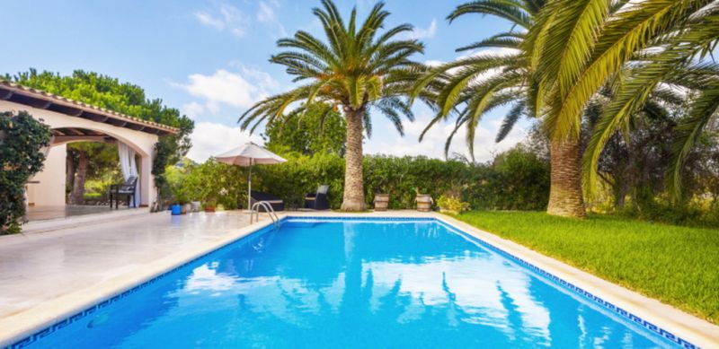 Invierno 27 / 28: Chalet a nivel de suelo con AC y piscina cerca de Es Carritxo -- CH 17 WT