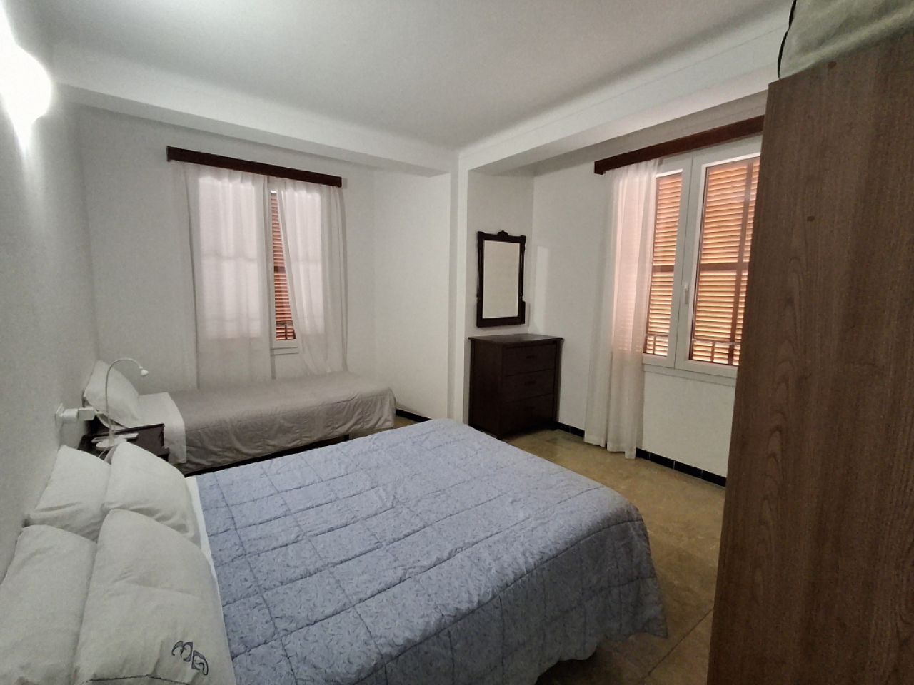 Winter 27 / 28: Helles Apartment mit AC in 1. Linie von Sa Rapita--- AP 03 WT