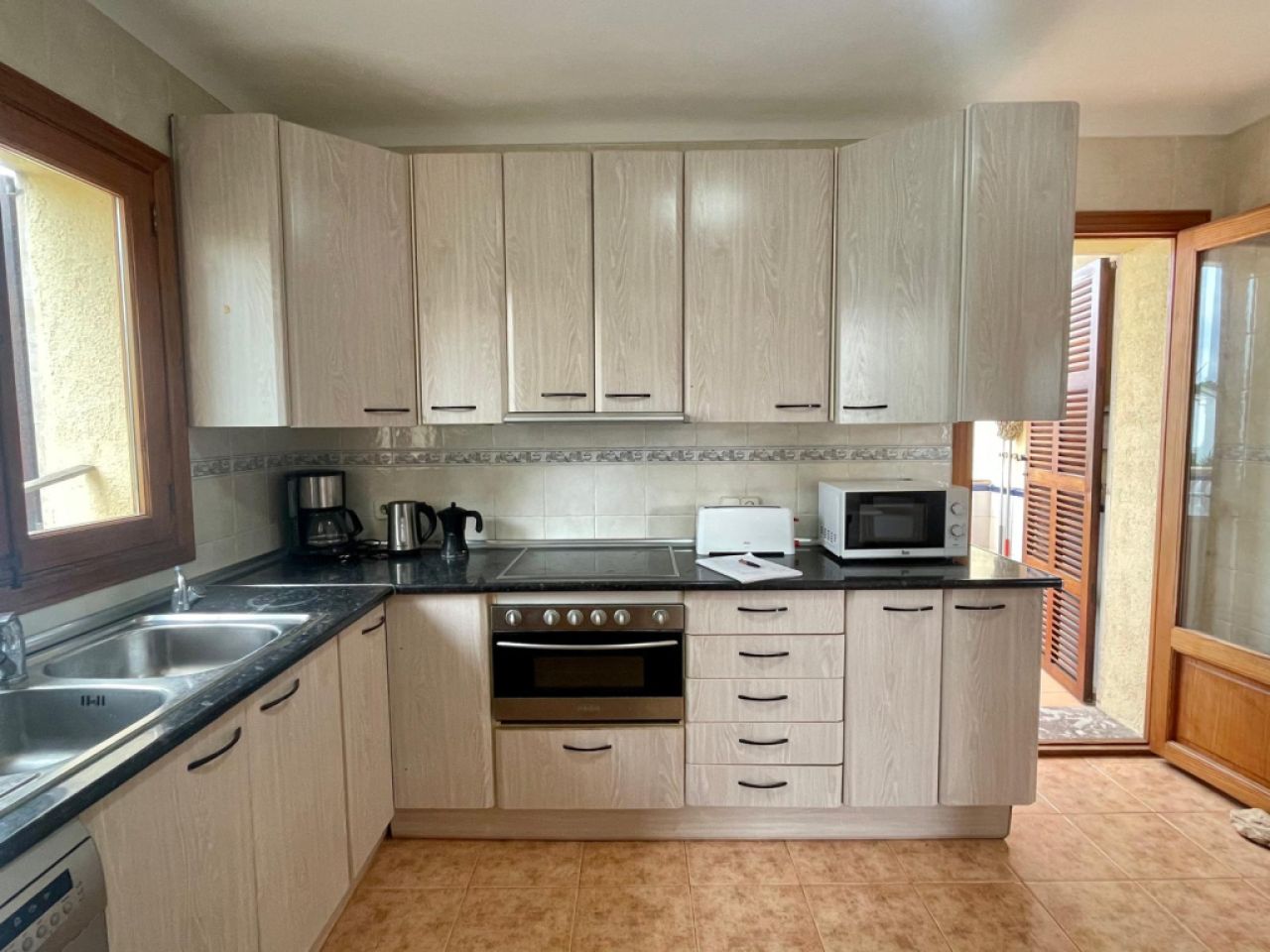 Winter: Apartment  in Portocolom mit Ölzentralheizung und Terrassen --- AP 20 WT