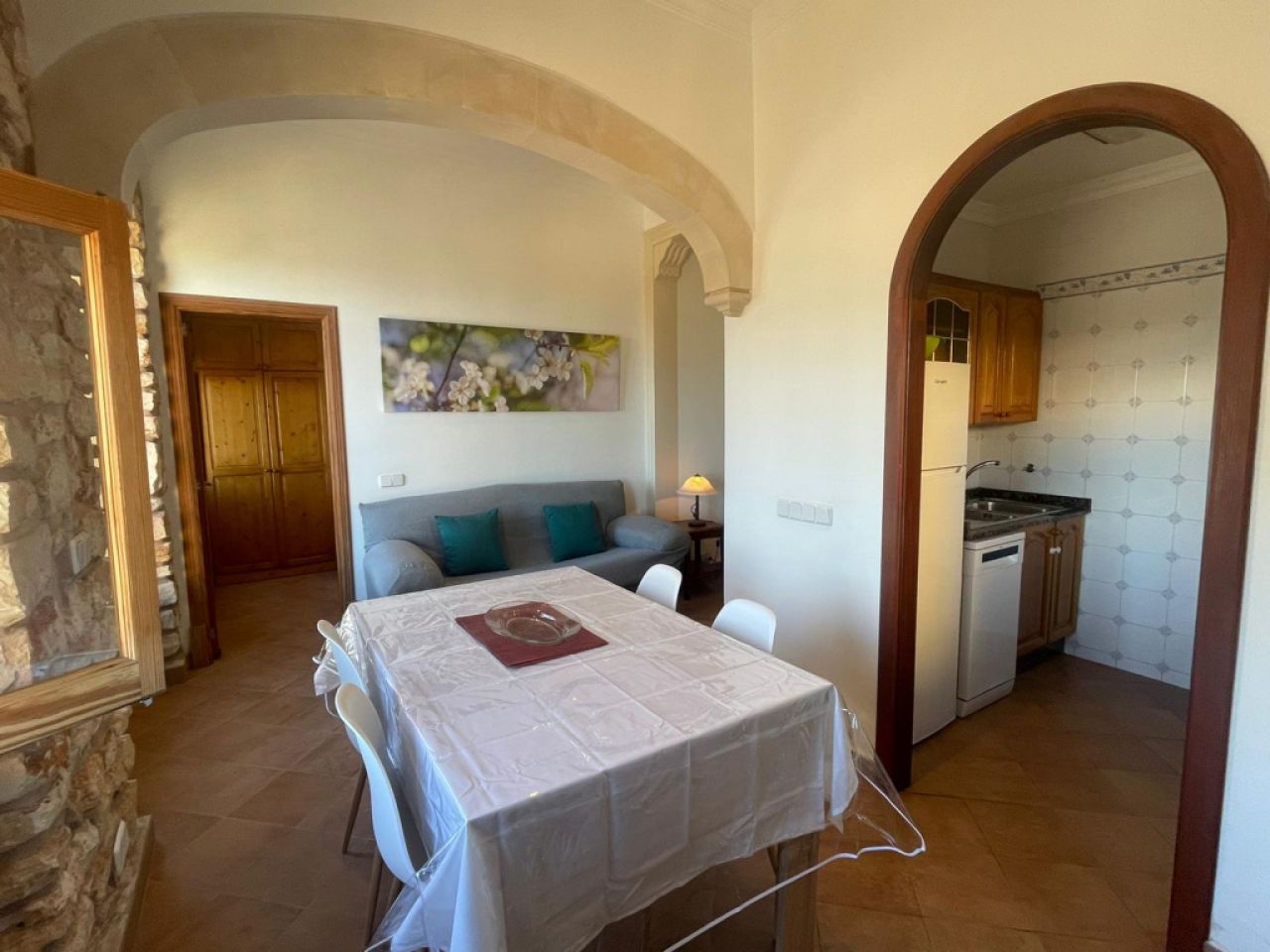 WINTER: Chalet in 1. Coastline with garden, AC, fireplace and pure sea views -- Cala Figuera -- CH 4