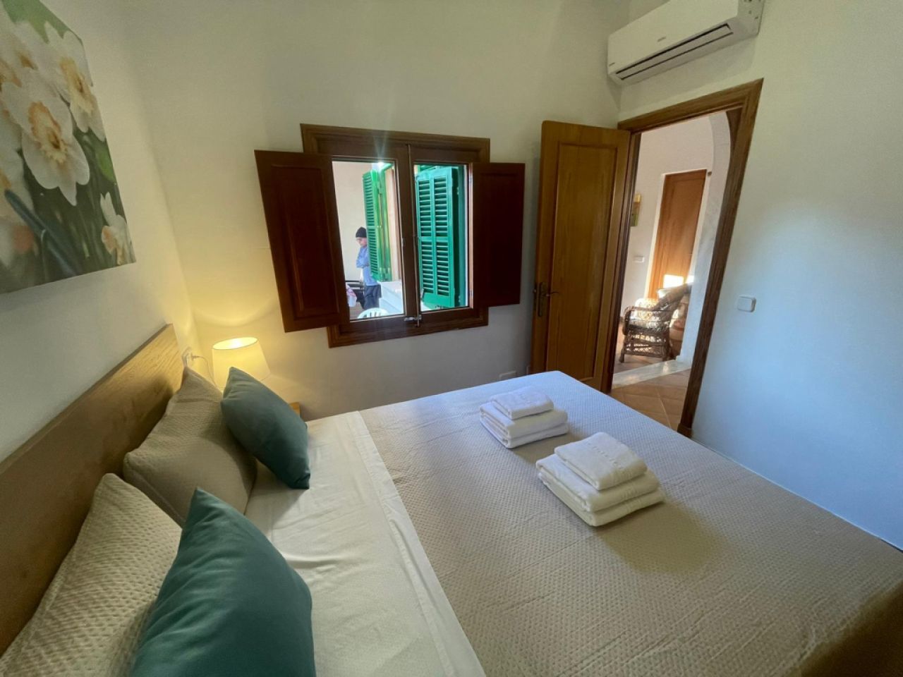 WINTER: Chalet in 1. Coastline with garden, AC, fireplace and pure sea views -- Cala Figuera -- CH 4