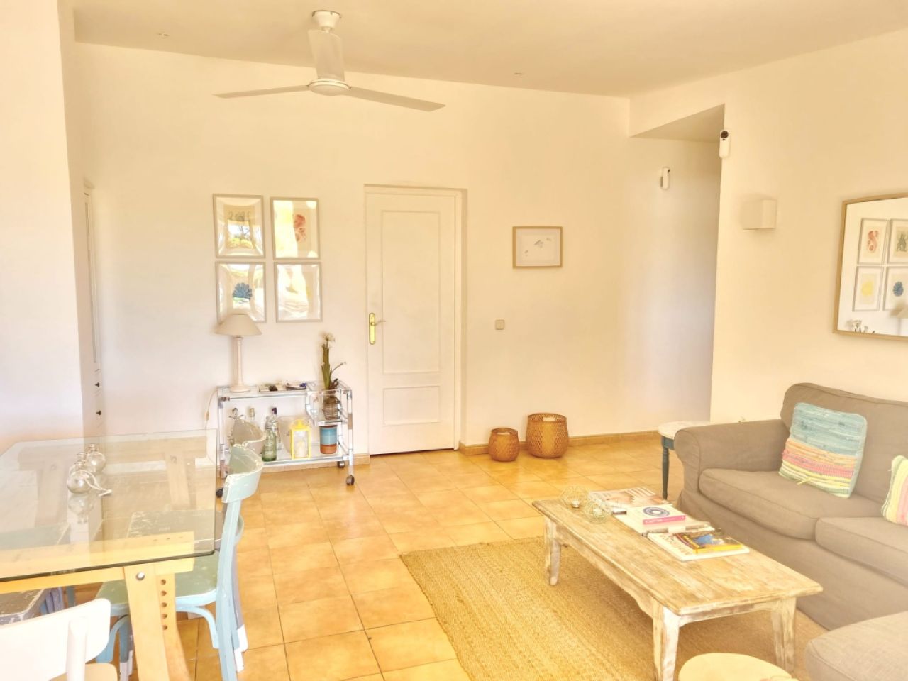 Winter: Ebenerdige Finca mit AC und Pool bei Campos - Es Trenc-- F 34 WT