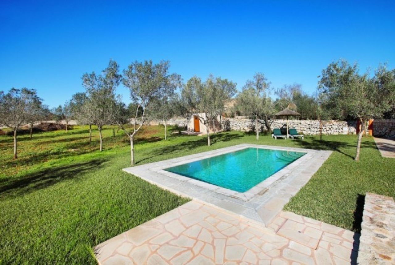 Winter: Ebenerdige, gut ausgestattete Casita am Ortsrand von Es LLombards -- F 191 WT