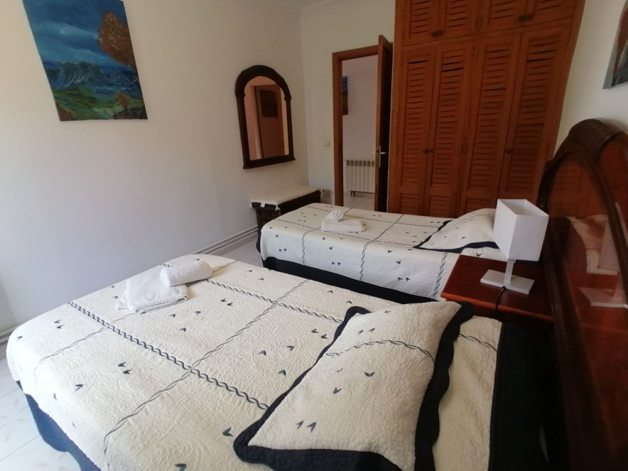 Winter: Ebenerdiges Chalet mit Gaszentralheizung, Pool und Garten in Cala Murada -- CH 11