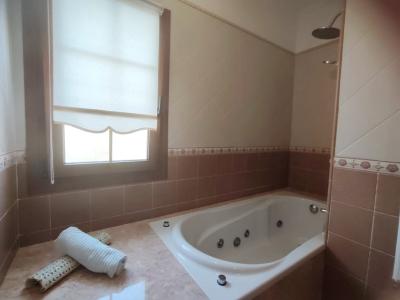 Winter: Ebenerdiges Chalet mit Ölzentralheizung und Garten in ruhiger Lage von Porto Colom  CH 27 WT