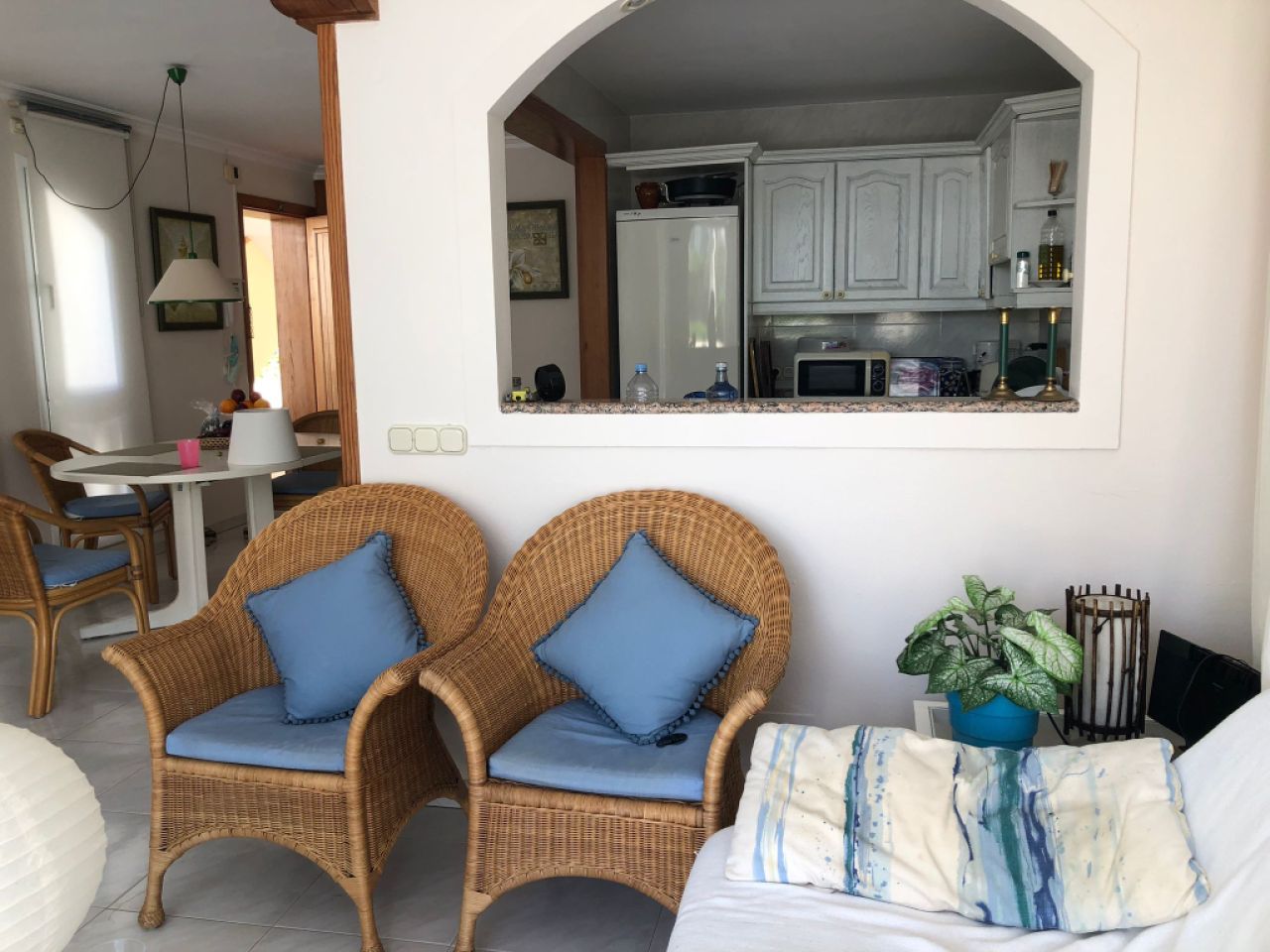 Winter: Modern apartment on 1st floor with 2 terraces near Marques beach --- Colonia St Jordi--W