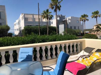 Winter: Modern apartment on 1st floor with 2 terraces near Marques beach --- Colonia St Jordi--W