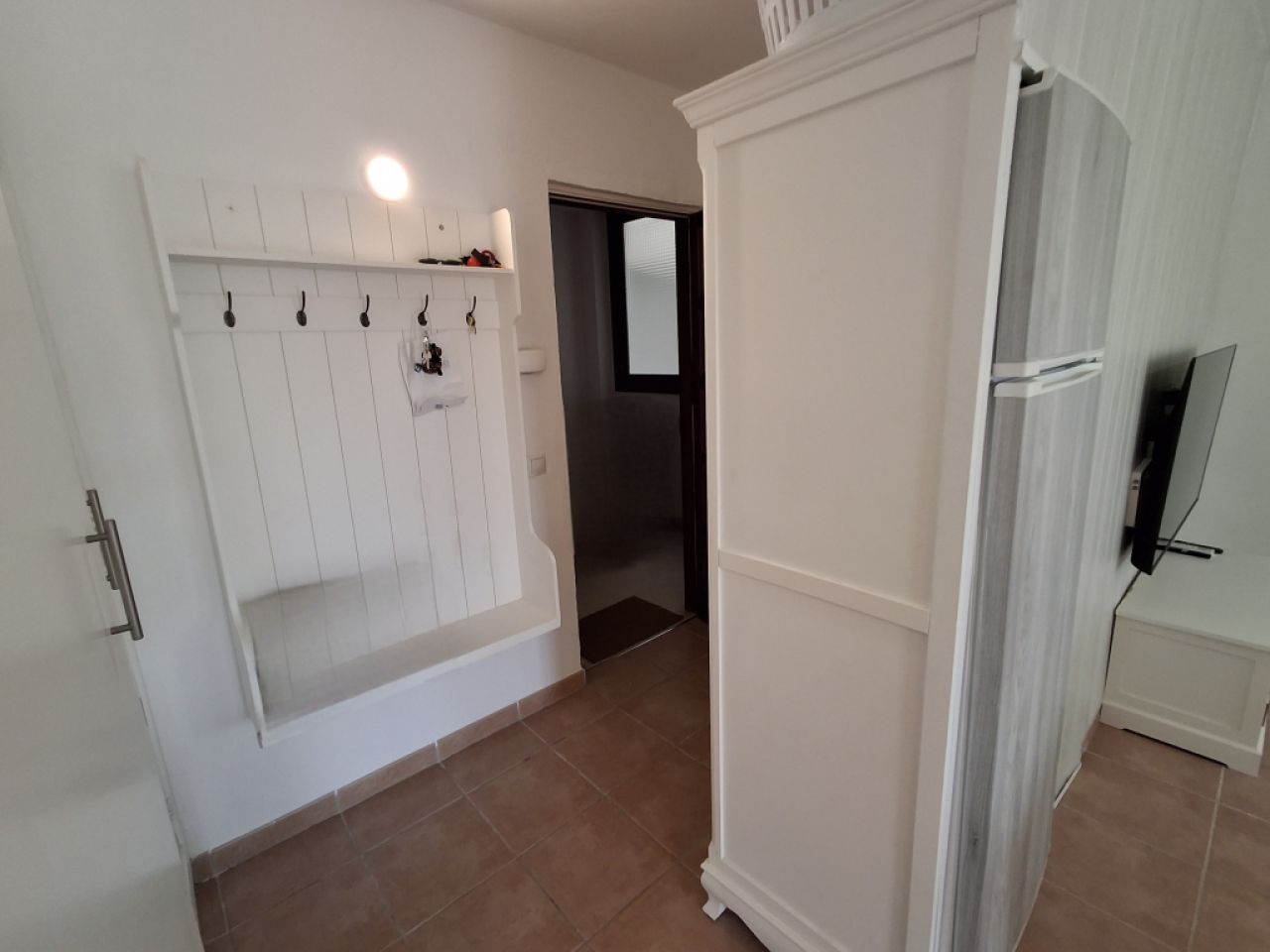 Winter: Modernes Apartment in 3 Etage mit Teilhafenmeerblick in Colonia St. Jordi -- AP 08 WT