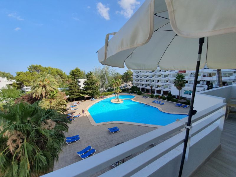 Winter: Modernes Apartment mit Gem Pool und Tennisplatz am Hafen von Alcudia -- AP 23 WT
