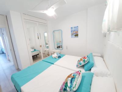 Winter: Modernes Apartment mit Gem Pool und Tennisplatz am Hafen von Alcudia -- AP 23 WT