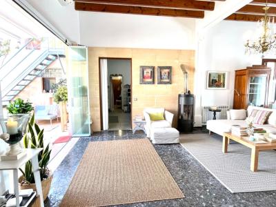 WINTER: Parterre Dorfhaus mit Innenhof nahe des Hafens von Colonia St Jordi -- DH 01 WT