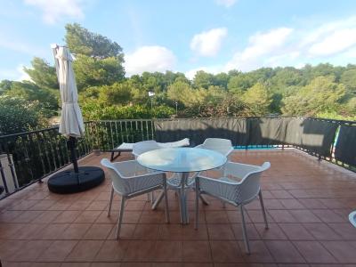 WINTER: Reihenhaus mit Gemeinschaftspool, Pellet und AC in Cala Mandia -- CH 26 WT