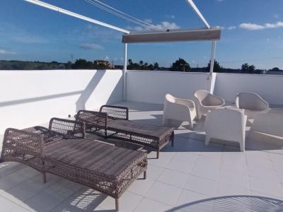 Invierno: Elegante apartamento con 3 terrazas y calefacción en Cala Santanyi -- AP 30 WT