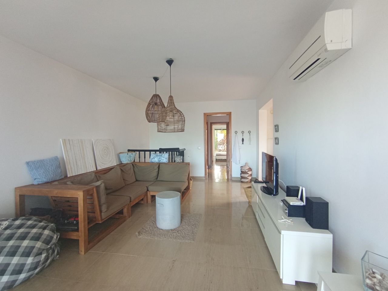 INVIERNO: Elegante apartamento con piscina y vistas al mar en Sa Punta- Porto Colom - AP 21 WT