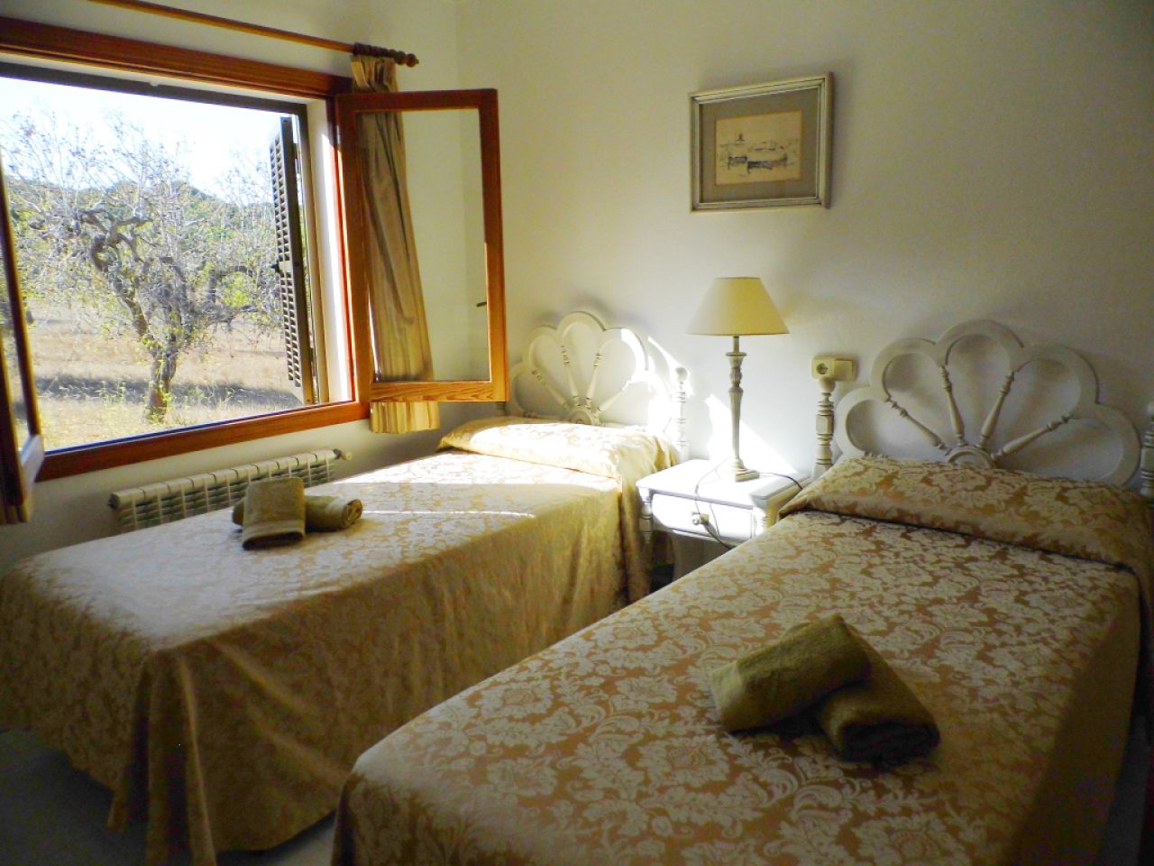 WInter: Preciosa finca con calefacción y vistas al mar en S Horta --- F 12 WT