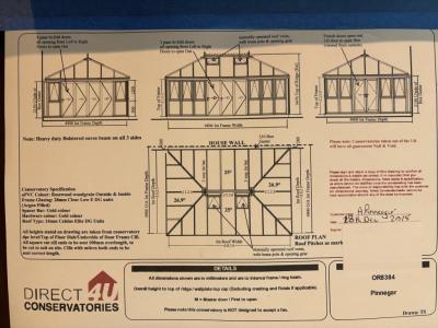 Wintergarten (bitte beachten Sie, dass dies kein Gewächshaus ist)