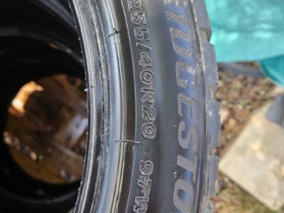 Winter tyres as good as new