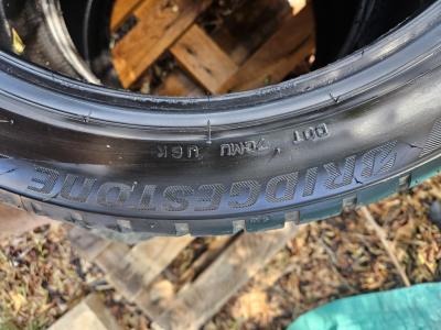 Winter tyres as good as new