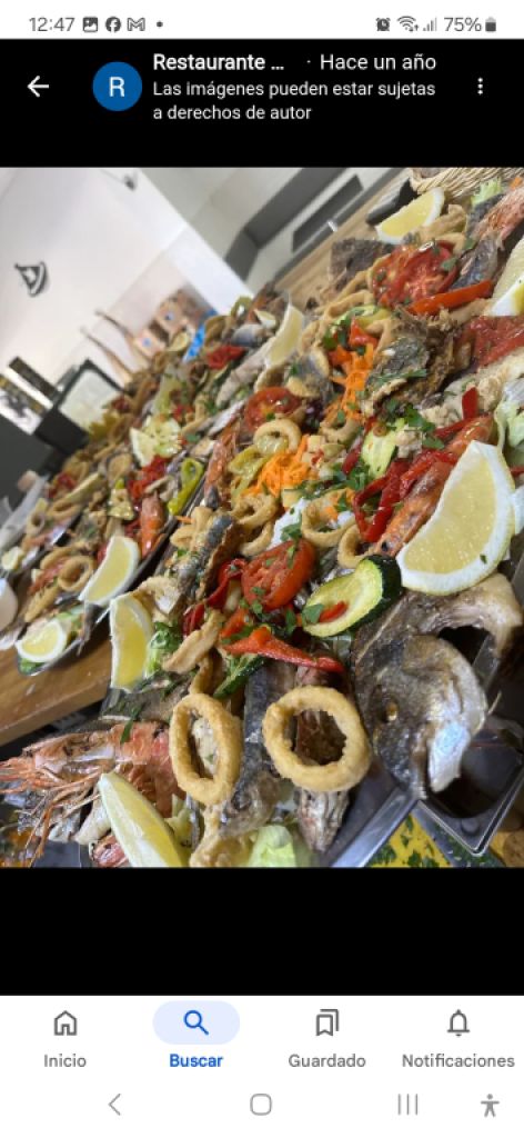 We offer food service