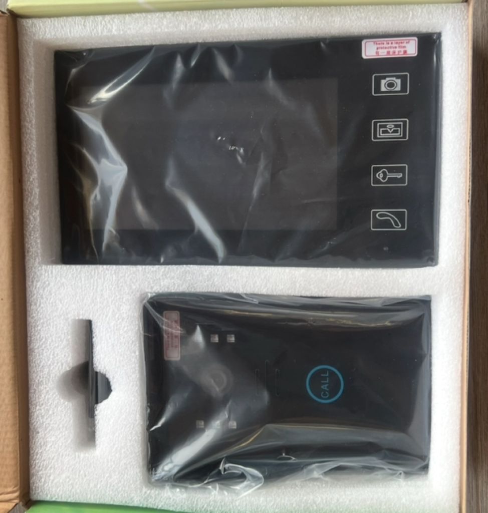 Wireless door video phone 2.4 GHz
