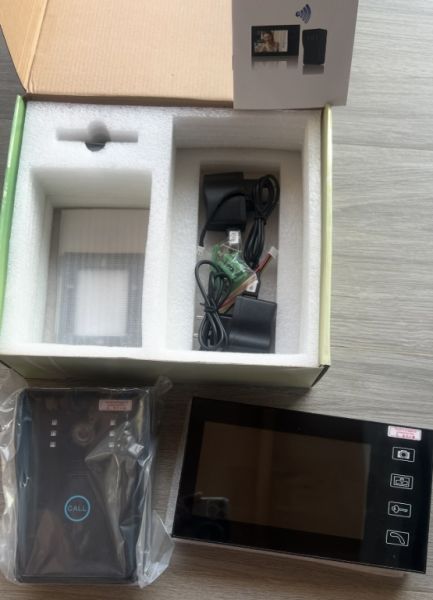 Wireless door video phone 2.4 GHz