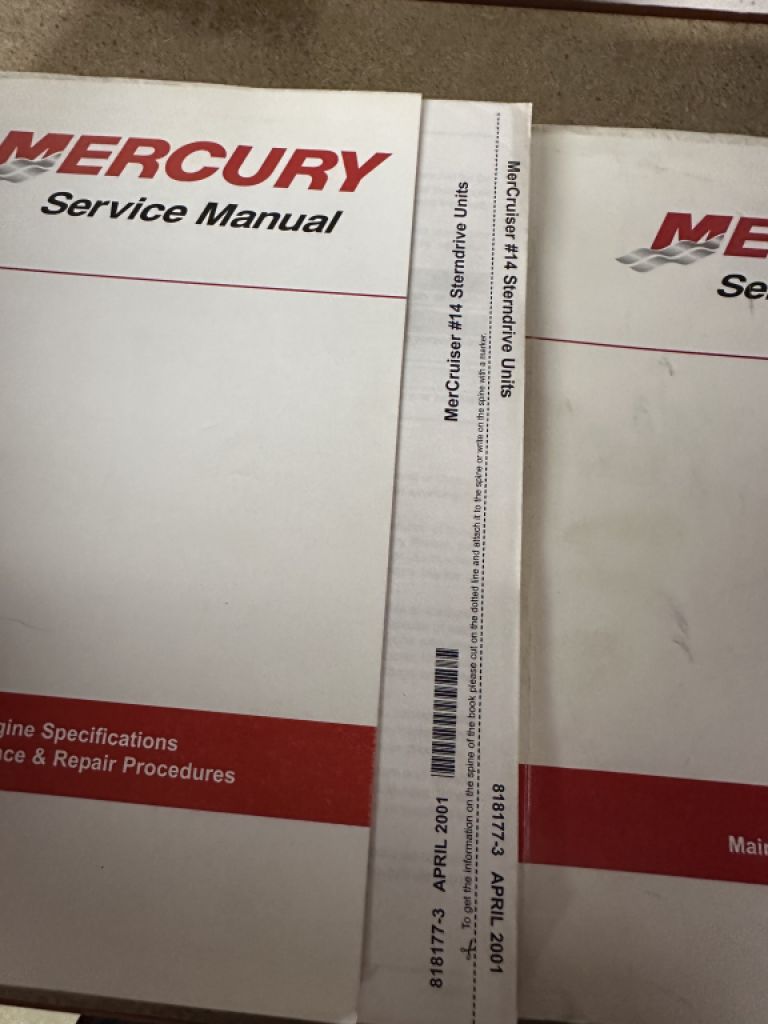 Workshop Manual Mercruiser/Volvo Penta